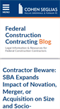 Mobile Screenshot of federalconstruction.phslegal.com