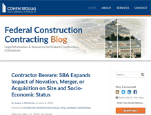 Tablet Screenshot of federalconstruction.phslegal.com